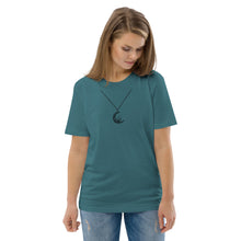 Load image into Gallery viewer, Moon and Crystals MAC33 - Unisex organic cotton t-shirt
