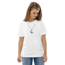 Load image into Gallery viewer, Moon and Crystals MAC33 - Unisex organic cotton t-shirt