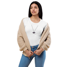 Load image into Gallery viewer, Glowing Eye GE5 - Women’s fitted t-shirt