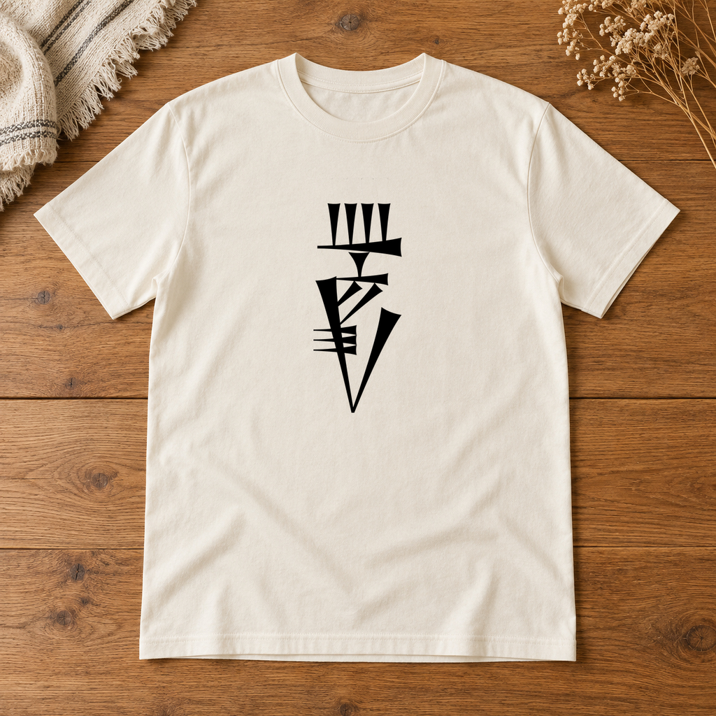 LUGAL_A – Ancient Ruler Sumerian Cuneiform T-Shirt :: Unisex classic tee
