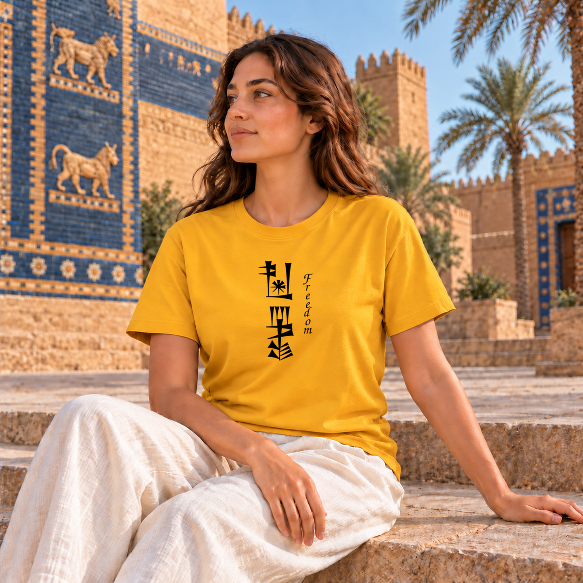 Return to Freedom – AMA-GI Cuneiform T-Shirt
