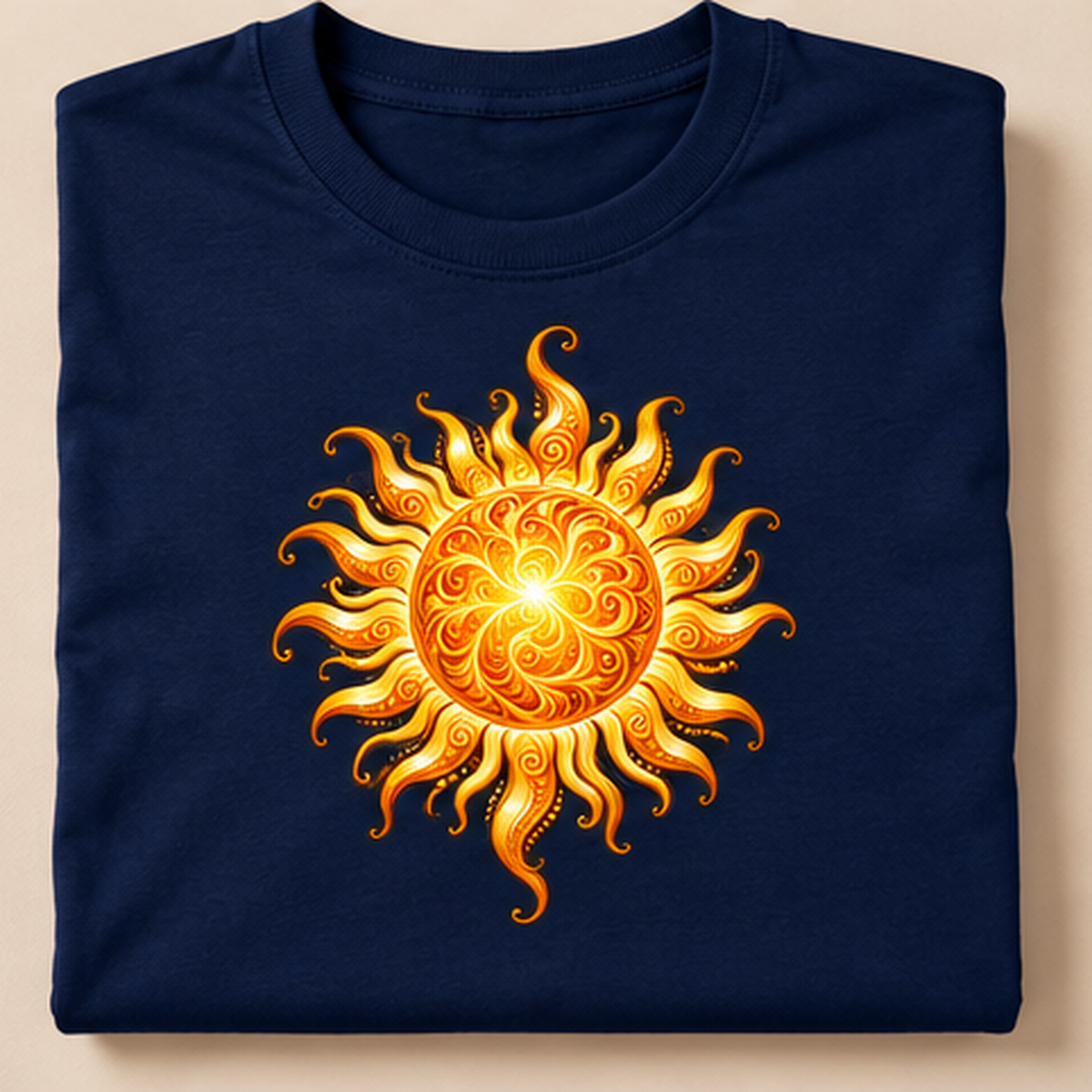 Inner Light – Sacred Sun Sufi-Inspired T-Shirt
