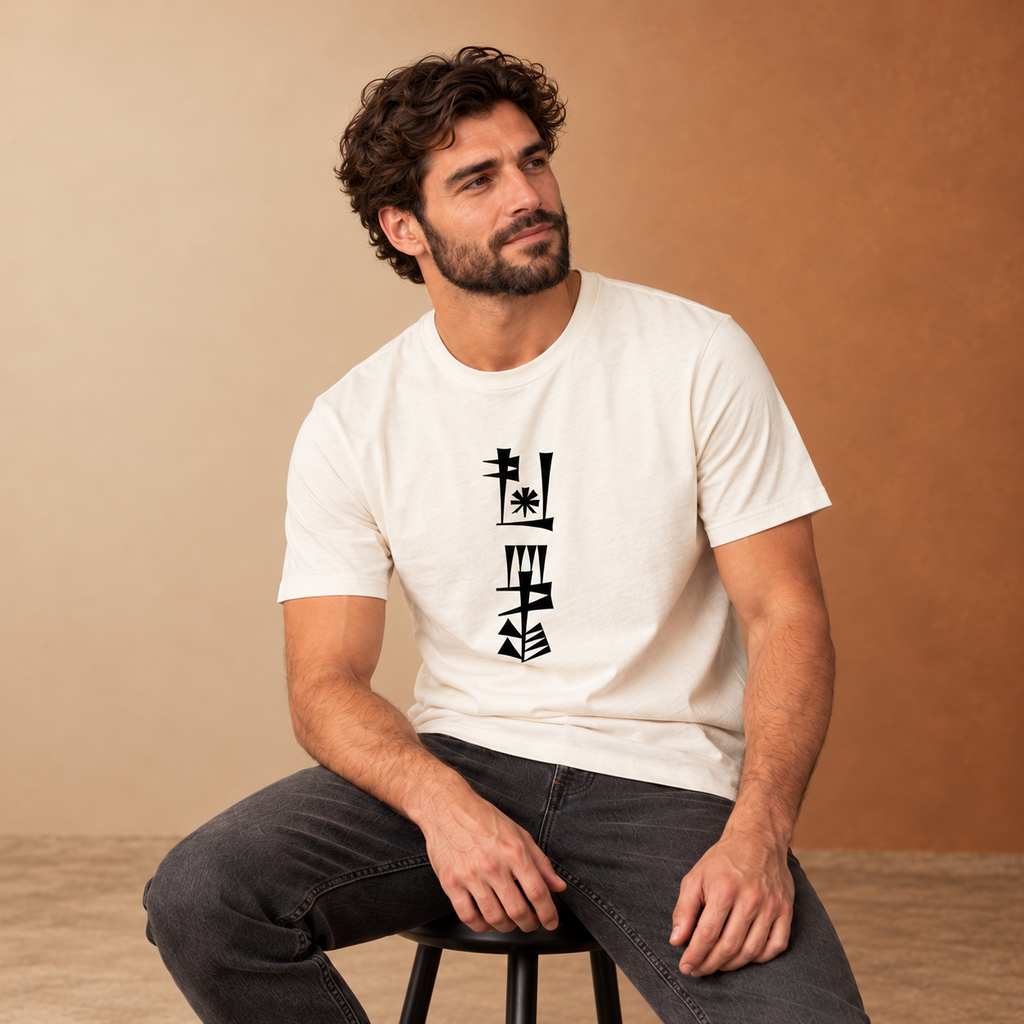 Return to Freedom – AMA-GI Cuneiform T-Shirt :: Unisex classic tee