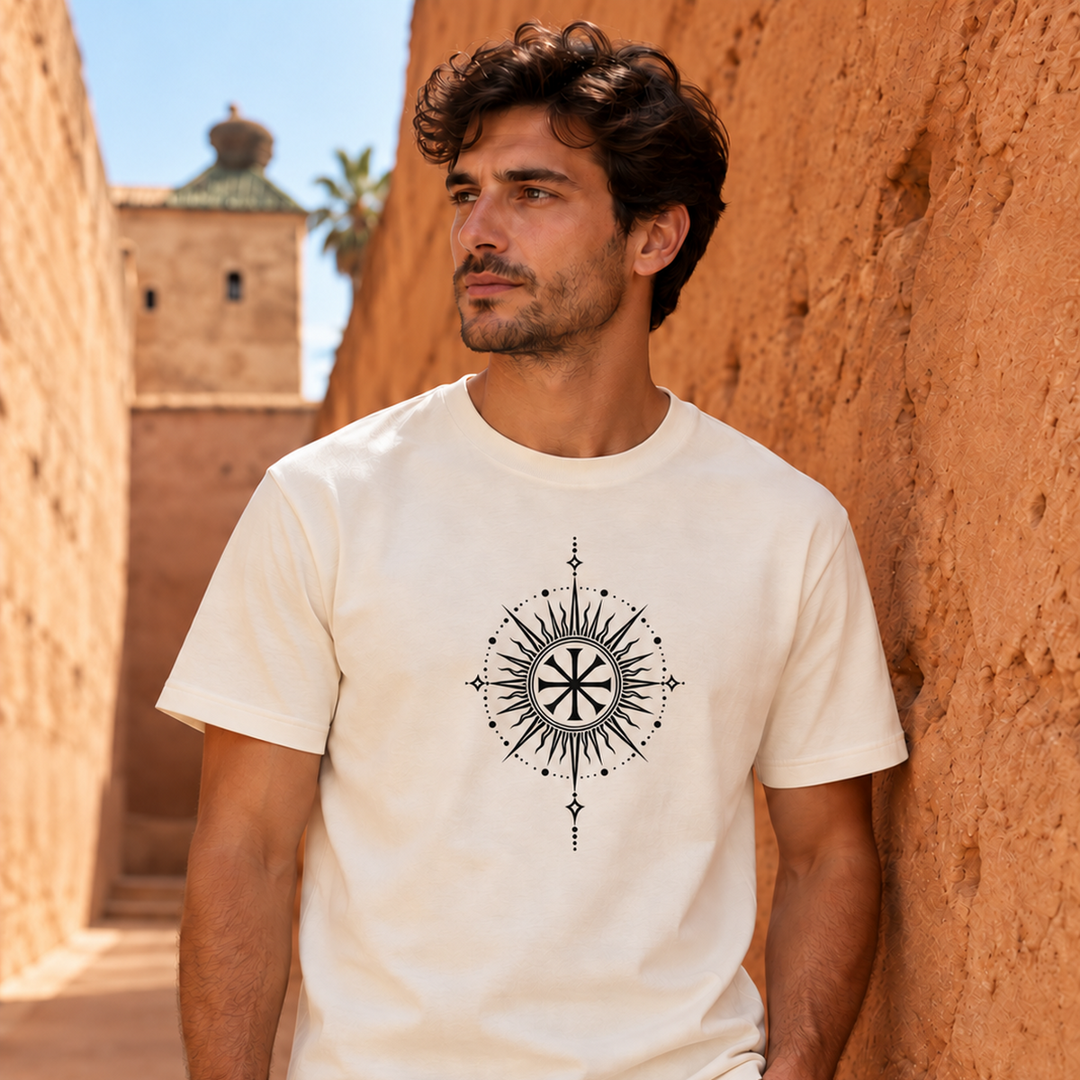 Dingir Radiance – Sumerian Celestial Sun Emblem T-Shirt :: Unisex classic tee