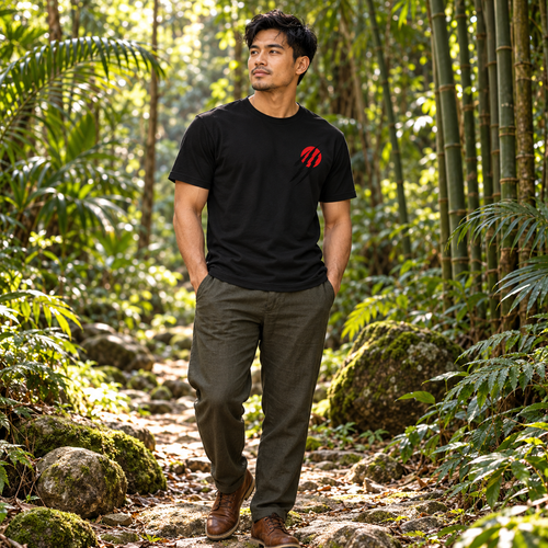 Guardian of the Wild – Tiger and Bamboo T-Shirt
