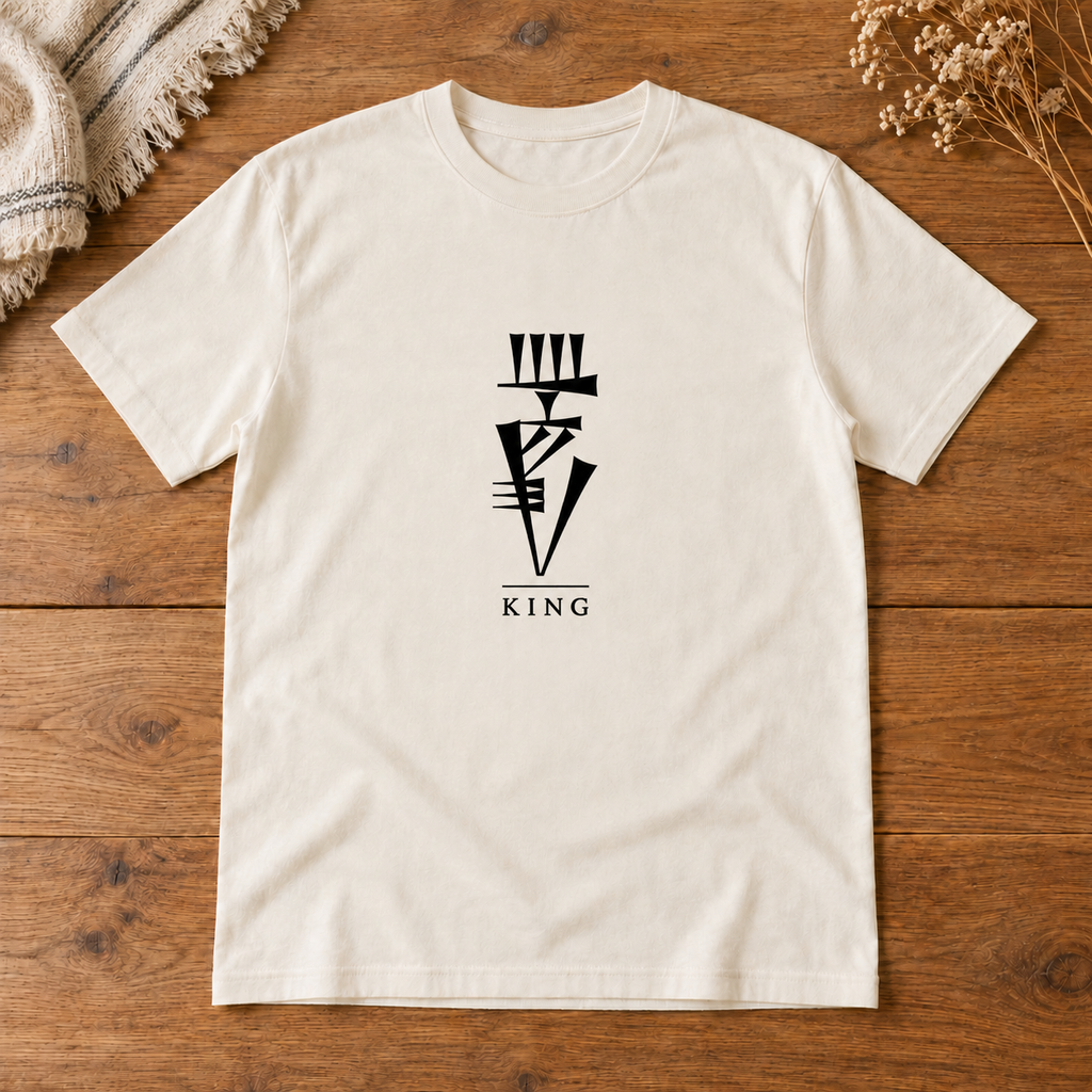 LUGAL_A – Ancient Ruler Sumerian Cuneiform T-Shirt