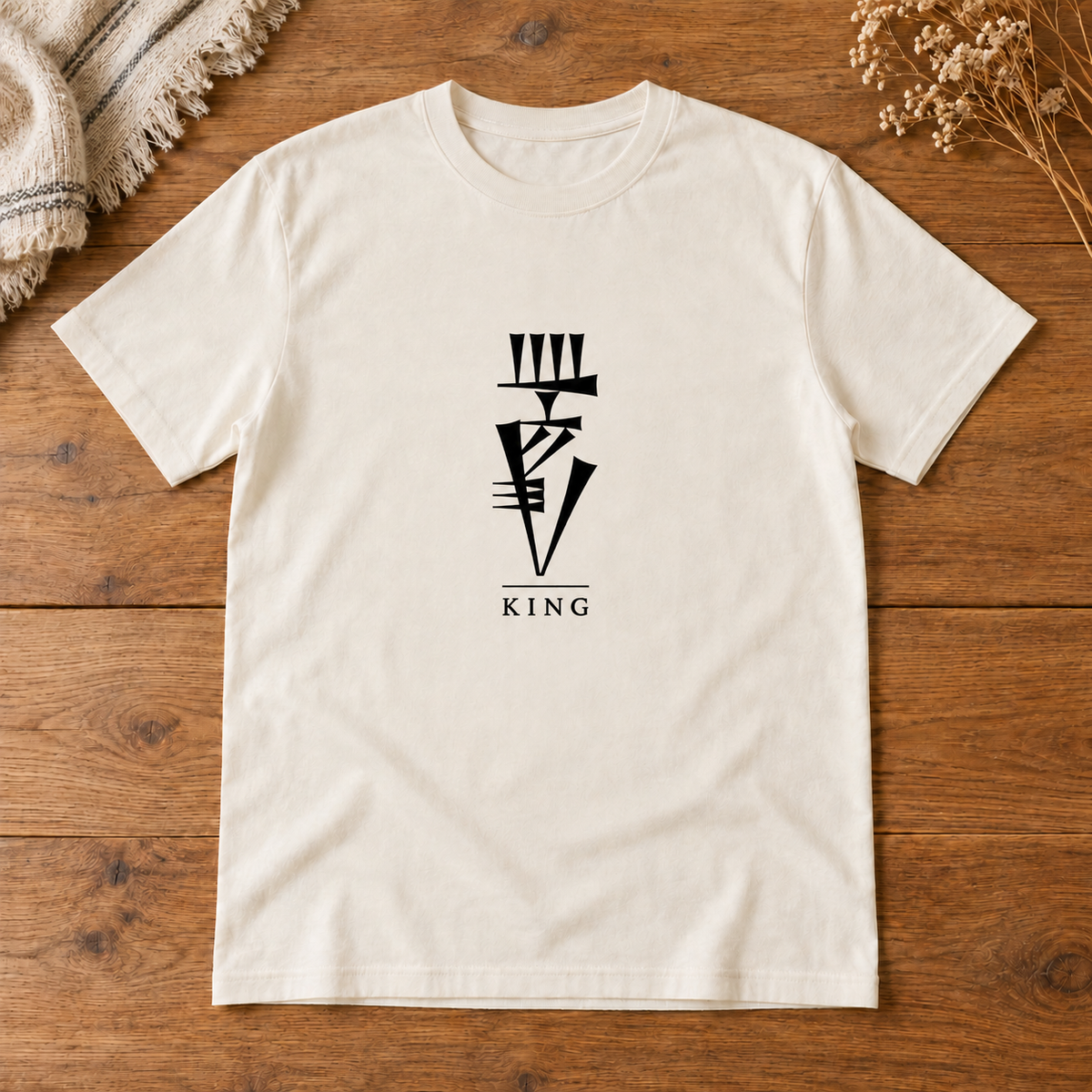 LUGAL_A – Ancient Ruler Sumerian Cuneiform T-Shirt
